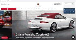 Desktop Screenshot of pfaffporsche.com